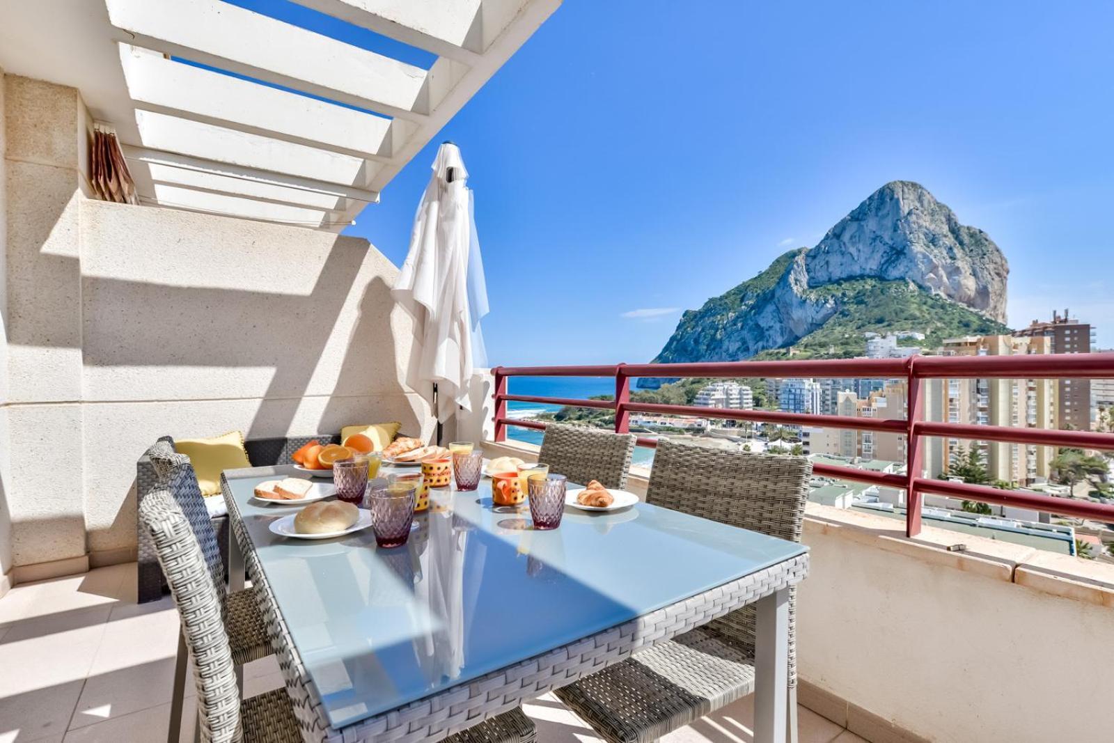 Apartamentos Zafiro Atico Calpe Exterior foto